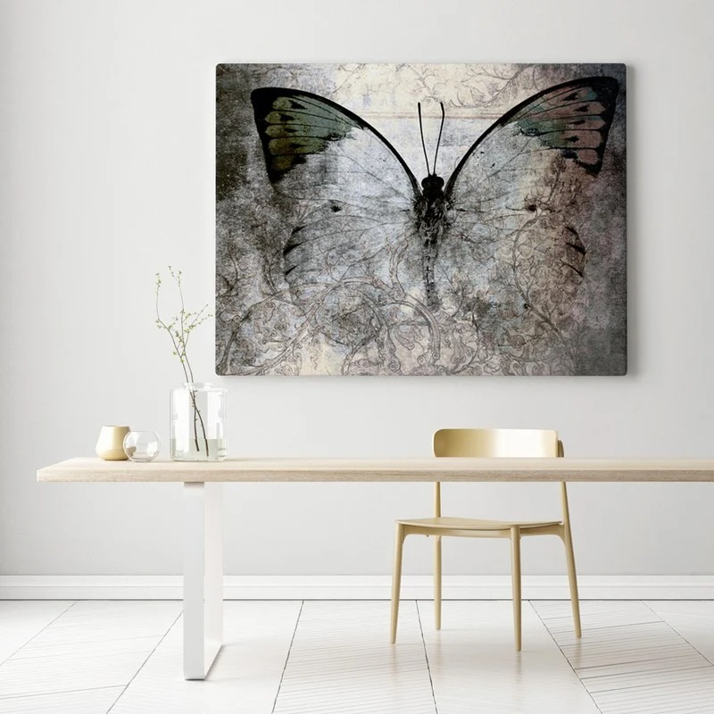 Πινακας σε καμβά ABSTRACT BUTTERFLY