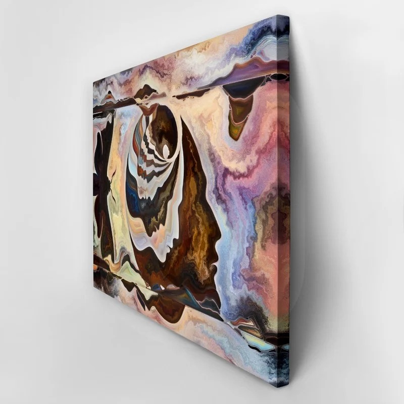 Πινακας σε καμβά ABSTRACT FACES