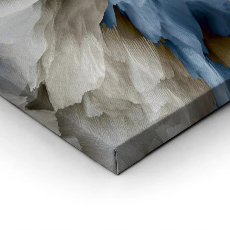 Πινακας σε καμβά ABSTRACT SQUARES AND WAVES