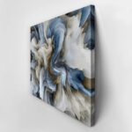 Πινακας σε καμβά ABSTRACT SQUARES AND WAVES