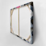 Πινακας σε καμβά ABSTRACT SQUARES AND WAVES