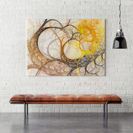 Πινακας σε καμβά ABSTRACT TREE BRANCHES - Αφηρημενα και Abstract
