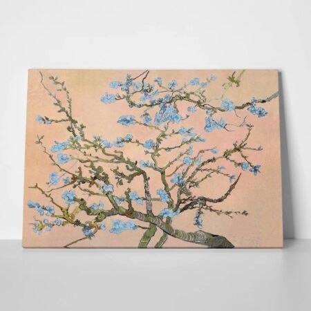 Πινακας σε καμβά VAN GOGH - ALMOND BLOSSOM PASTEL PEACH - Vincent Van Gogh Sticky 1