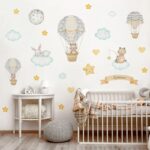 Αυτοκολλητο τοιχου BABY DREAM BALLOONS