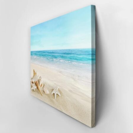 Πινακας σε καμβά BEACH SHELLS - Κοχυλια Sticky 3