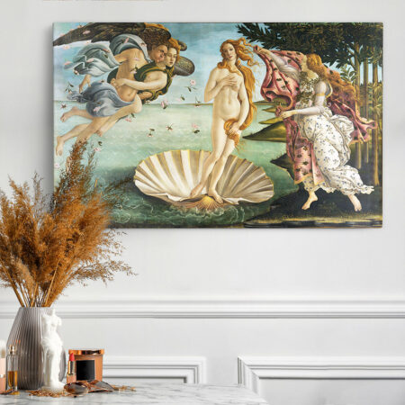 Πινακας σε καμβά BOTTICELLI - THE BIRTH OF VENUS - Botticelli Sandro