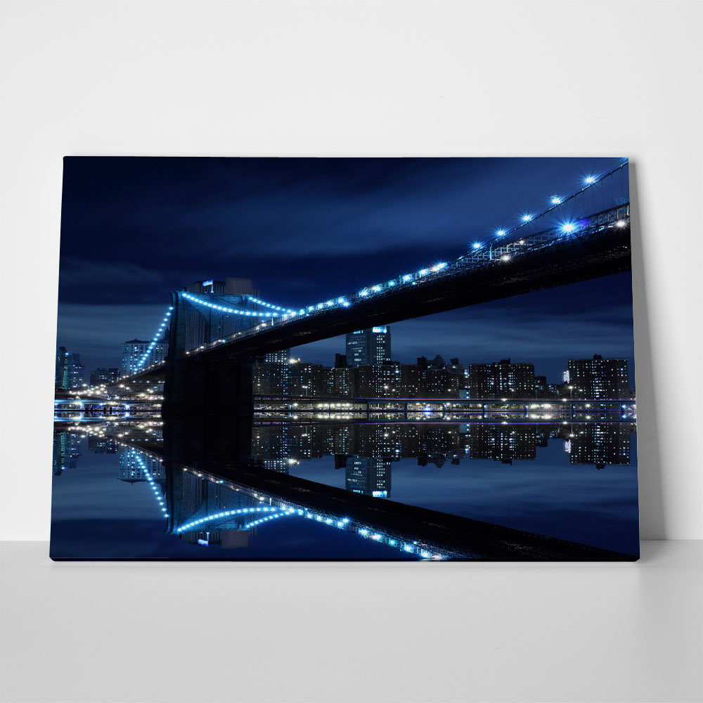 Πινακας σε καμβά BROOKLYN BRIDGE