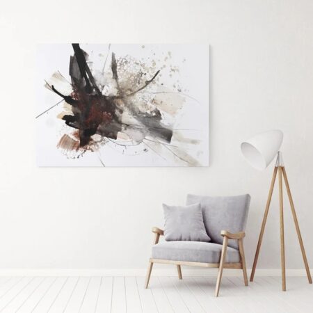 Πινακας σε καμβά BRUSH PAINTING - Αφηρημενα και Abstract