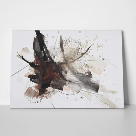Πινακας σε καμβά BRUSH PAINTING - Αφηρημενα και Abstract Sticky 1