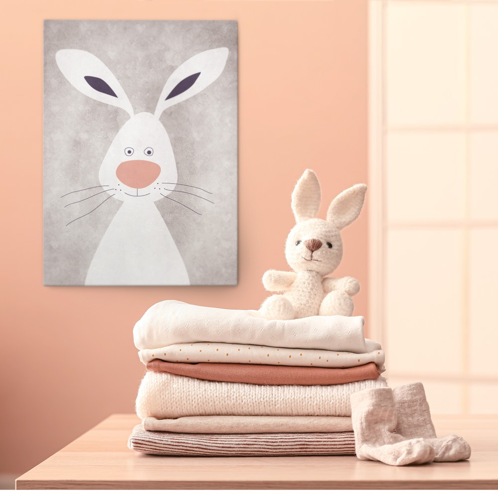 Πινακας σε καμβά BUNNY CARTOON