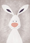 Πινακας σε καμβά BUNNY CARTOON