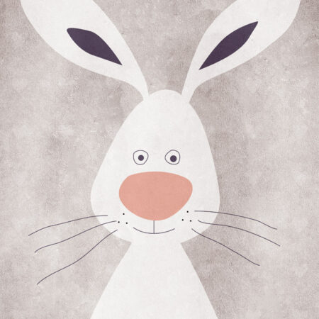 Πινακας σε καμβά BUNNY CARTOON - Παιδικοι και set Sticky 5