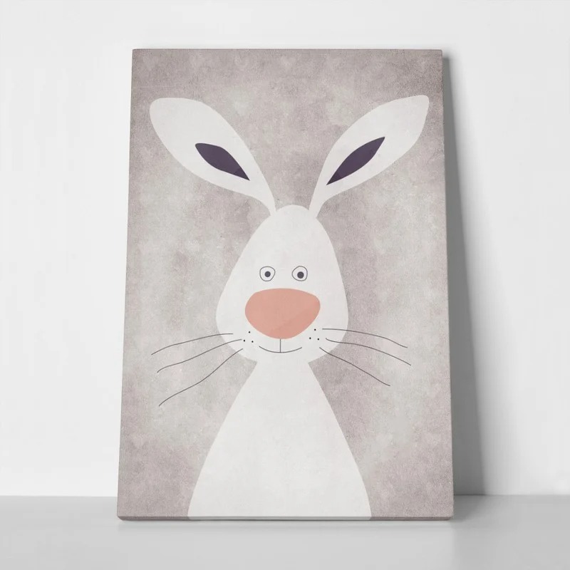 Πινακας σε καμβά BUNNY CARTOON