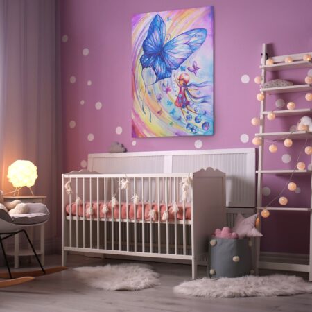 Πινακας σε καμβά BUTTERFLY FANTASY