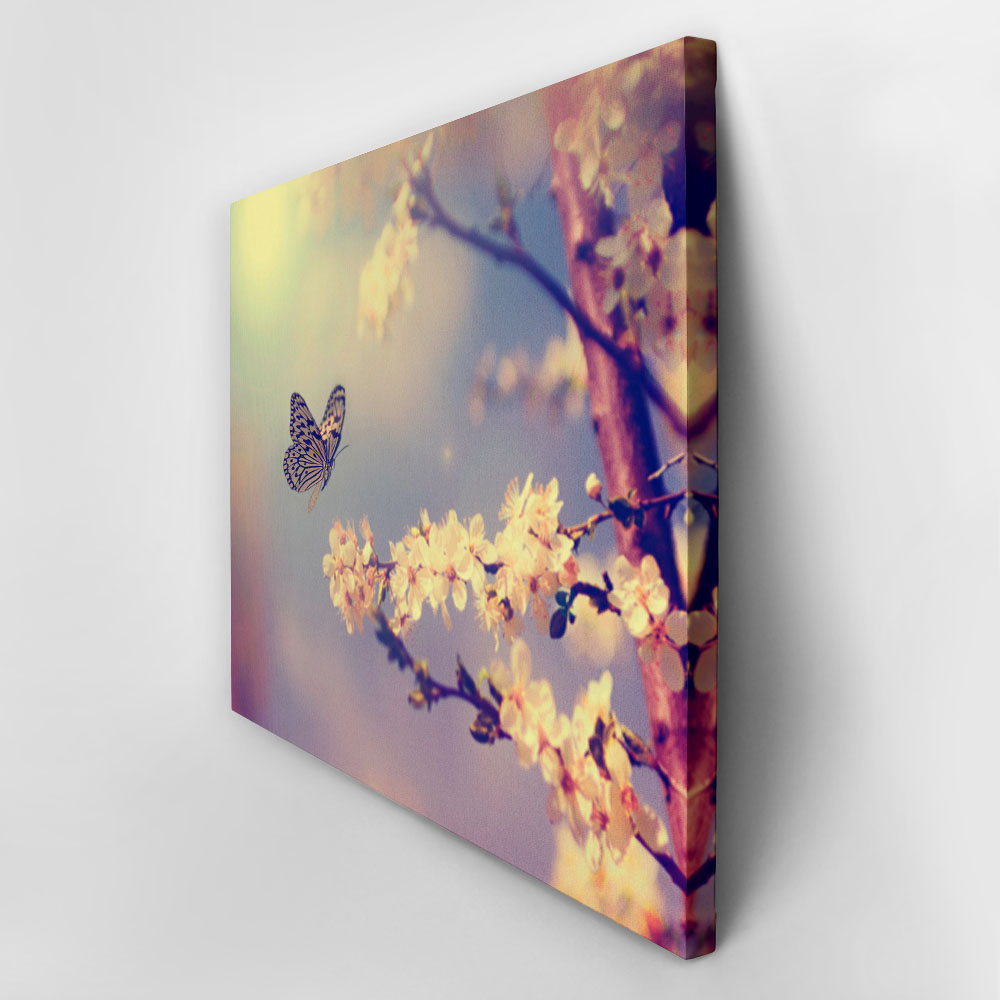 Πινακας σε καμβά BUTTERFLY TREE