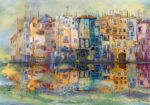 Πινακας σε καμβά COLOUR CITY
