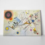 Πινακας σε καμβά KANDINSKY - COMPOSITION No8
