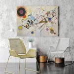 Πινακας σε καμβά KANDINSKY - COMPOSITION No8