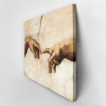 Πινακας σε καμβά MICHELANGELO - CREATION HANDS