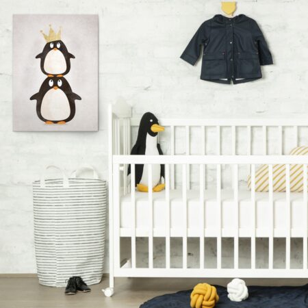 Πινακας σε καμβά CUTE PENGUINS - Παιδικοι και set