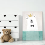 Πινακας σε καμβά CUTE POLAR BEAR 2