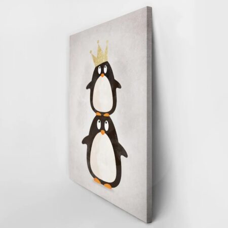 Πινακας σε καμβά CUTE PENGUINS - Παιδικοι και set Sticky 3