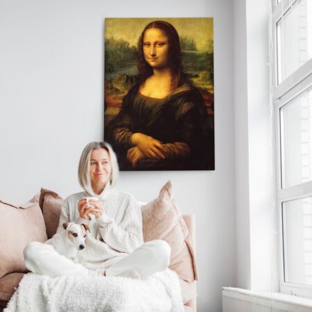 Πινακας σε καμβά DA VINCI - MONA LISA - Leonardo Da Vinci