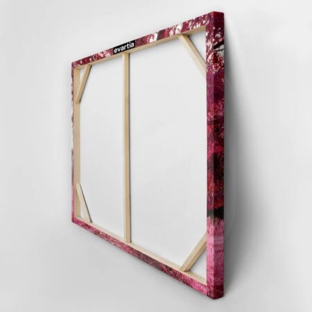 Πινακας σε καμβά FANTASTIC SWING ON TREE PINK - Υπαιθρος Sticky 4