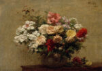 Πινακας σε καμβά FANTIN LATOUR - SUMMER FLOWERS