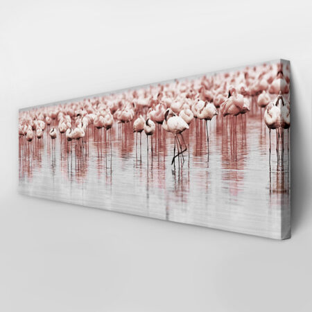 Πίνακας Πανοραμικός FLAMINGOS - Πουλια Sticky 4