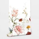 Αυτοκόλλητη Ταπετσαρία τοίχου GARDEN FLOWERS