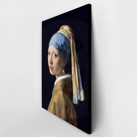 Πινακας σε καμβά VERMEER - GIRL WITH A PEARL EARRING - Johannes Vermeer Sticky 3