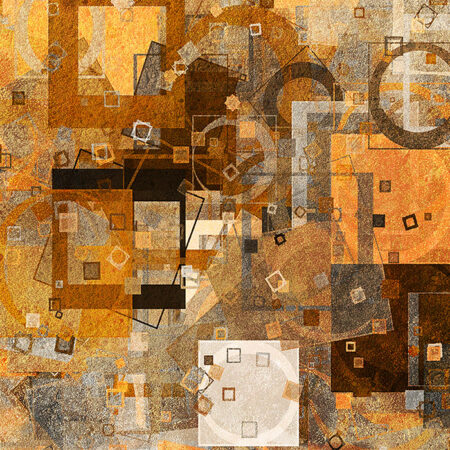 Πινακας σε καμβά GRUNGE ABSTRACT SHAPES 3 - Αφηρημενα και Abstract Sticky 5
