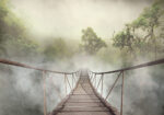 Πινακας σε καμβά JUNGLE BRIDGE