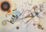 Πινακας σε καμβά KANDINSKY - COMPOSITION No8