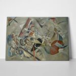 Πίνακας σε καμβά KANDINSKY - IN GREY