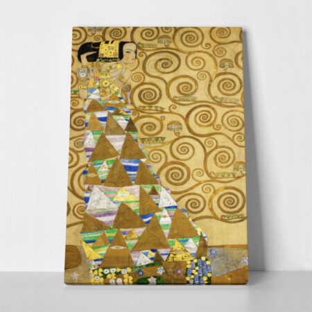 Πινακας σε καμβά KLIMT - EXPECTATION - Gustav Klimt Sticky 1