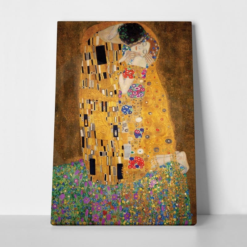 Πινακας σε καμβά KLIMT - KISS (FULL)