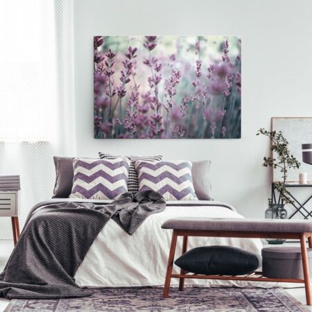 Πινακας σε καμβά LAVENDER - Floral - Λουλουδια