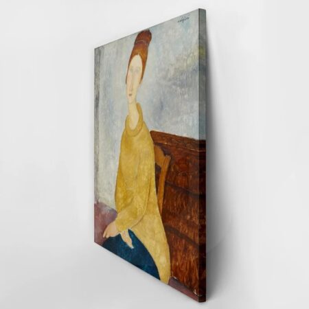 Πινακας σε καμβά MODIGLIANI JAUNE - LE SWEATER - Modigliani Amedeo Sticky 2