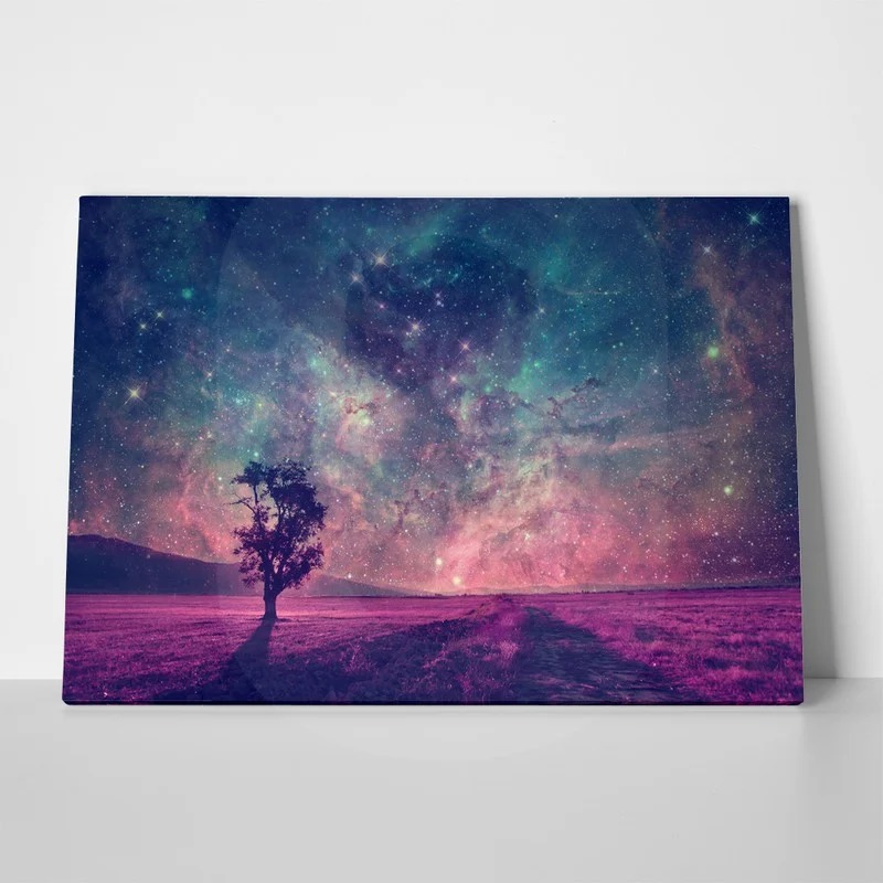 Πινακας σε καμβά MAGIC ALONE TREE