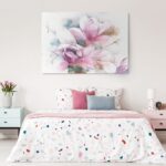 Πινακας σε καμβά MAGNOLIA FLOWER TREE WATERCOLOR PAINTING
