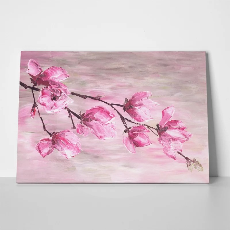 Πινακας σε καμβά MAGNOLIA BRANCH