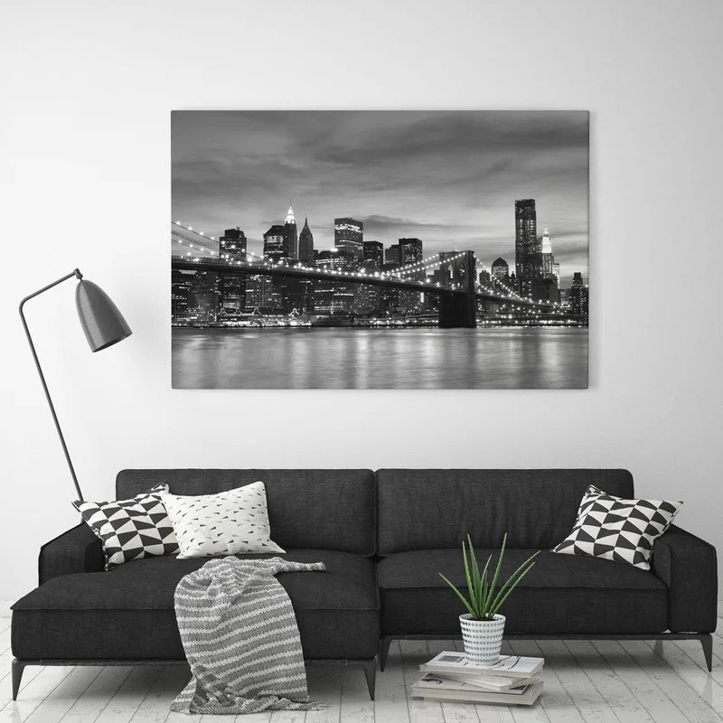 Πινακας σε καμβά MANHATTAN SKYLINE