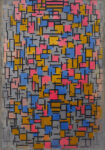Πινακας σε καμβά MONDRIAN - COMPOSITION
