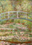 Πινακας σε καμβά MONET - BRIDGE OVER WATER LILY POND