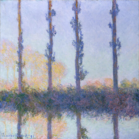Πίνακας MONET - FOUR TREES - Monet Claude Sticky 4