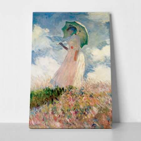 Πινακας σε καμβά MONET - FRAU MIT SONNENSCHIRM - Monet Claude Sticky 2