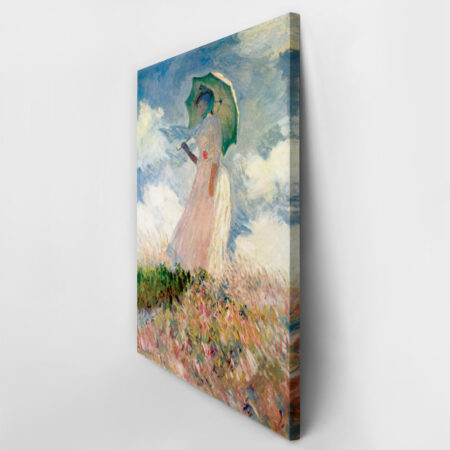 Πινακας σε καμβά MONET - FRAU MIT SONNENSCHIRM - Monet Claude Sticky 4