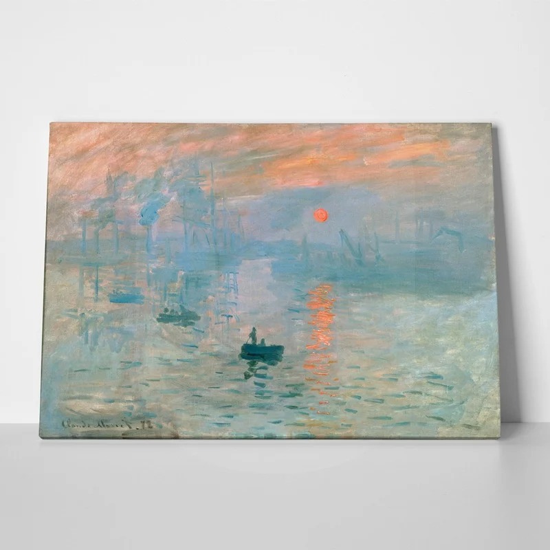 Πινακας σε καμβά MONET - SUNRISE